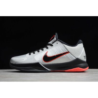 Nike Erkek Zoom Kobe 5 Gri Basketbol Ayakkabısı Türkiye - CZLSWUQZ